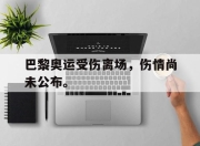 开云电子平台-巴黎奥运受伤离场，伤情尚未公布。